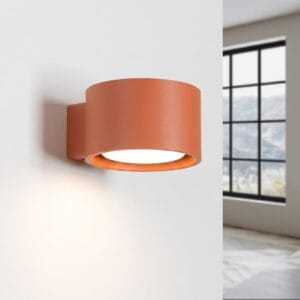 Modo 1 Red Ochre Wall Light