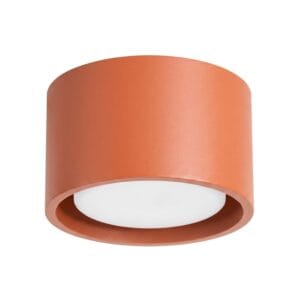Modo 1 Red Ochre Ceiling Light