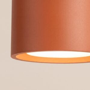 Modo 1 Red Ochre Ceiling Light