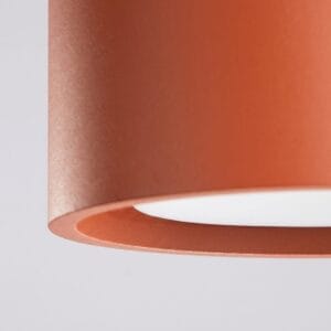 Modo 1 Red Ochre Ceiling Light