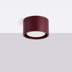 Modo 1 Burgundy Ceiling Light