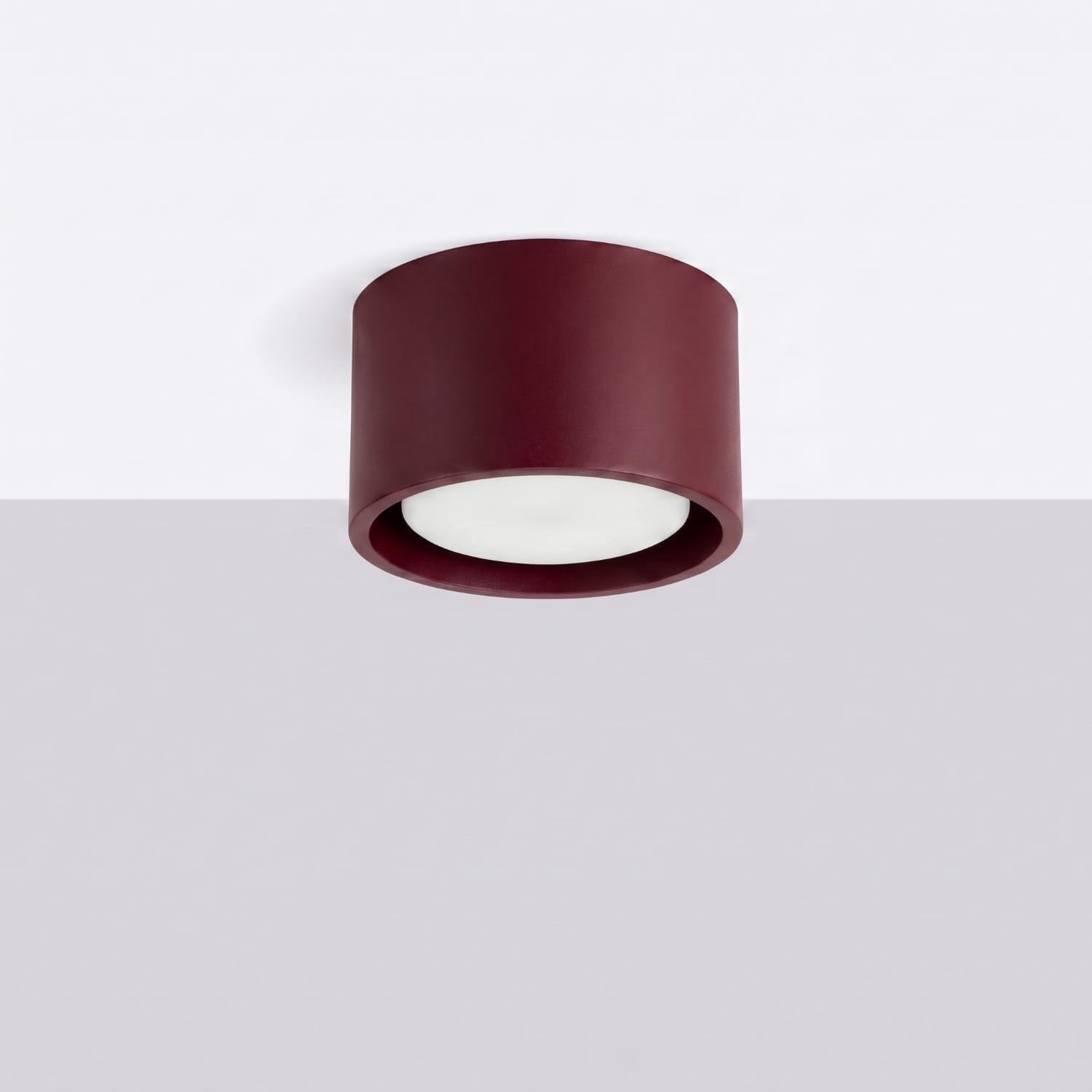 MODO 1 Burgundy Ceiling Light Modo 1 Burgundy Ceiling Light
