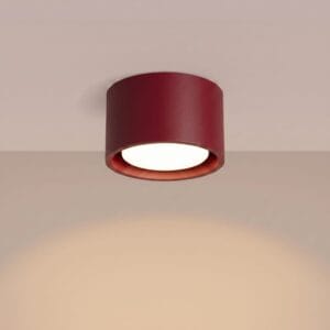 Modo 1 Burgundy Ceiling Light