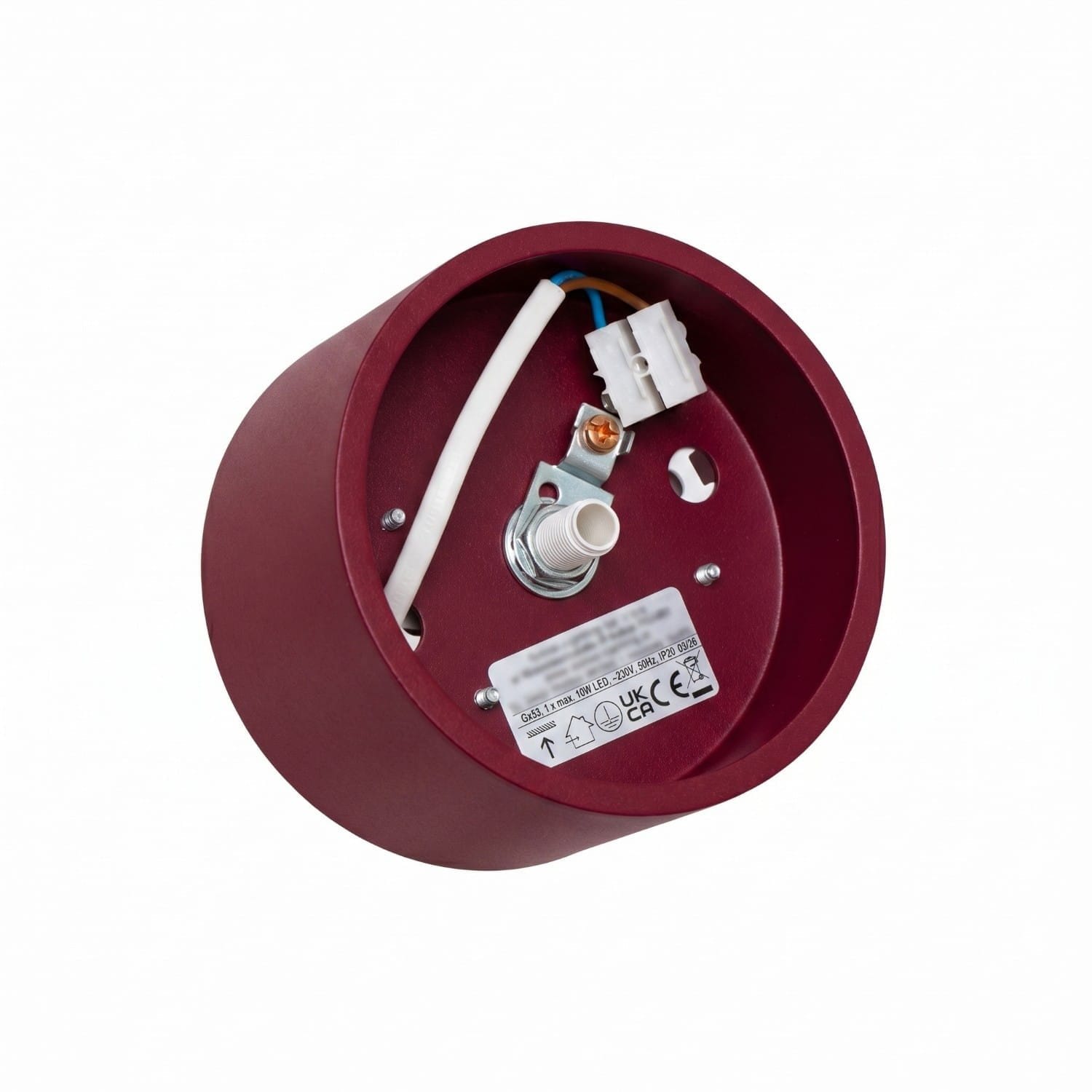 MODO 1 Burgundy Ceiling Light Modo 1 Burgundy Ceiling Light