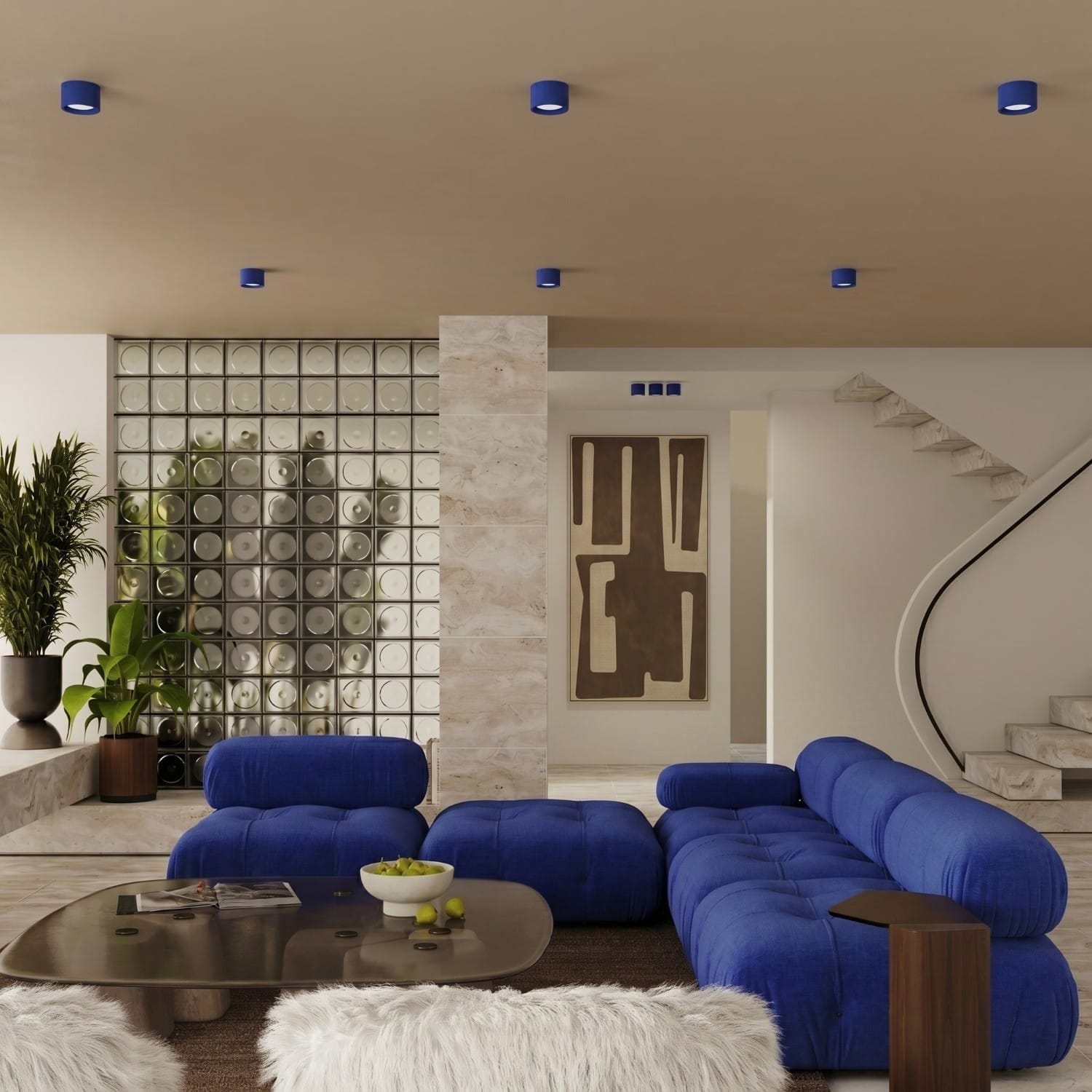 MODO 1 Ultramarine Ceiling Light Modo 1 Ultramarine Ceiling Light