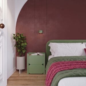 Modo 1 Olive Green Wall Light