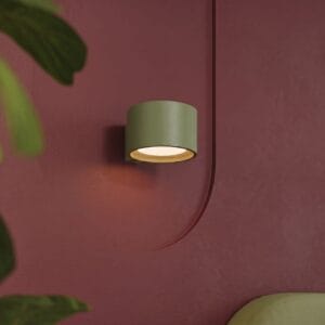 Modo 1 Olive Green Wall Light