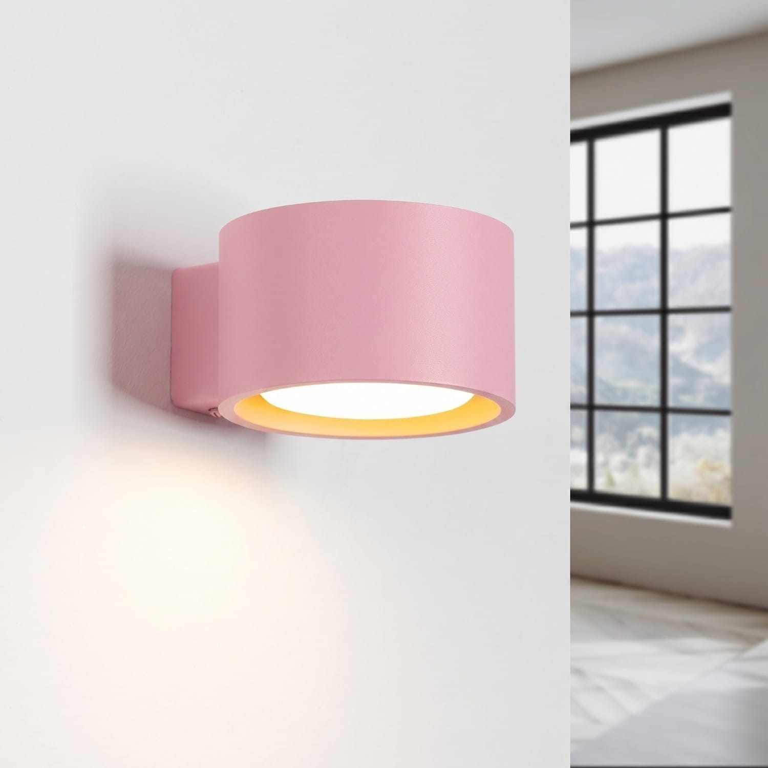 MODO 1 Pink Wall Light Modo 1 Pink Wall Light