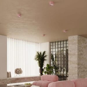 Modo 1 Pink Ceiling Light