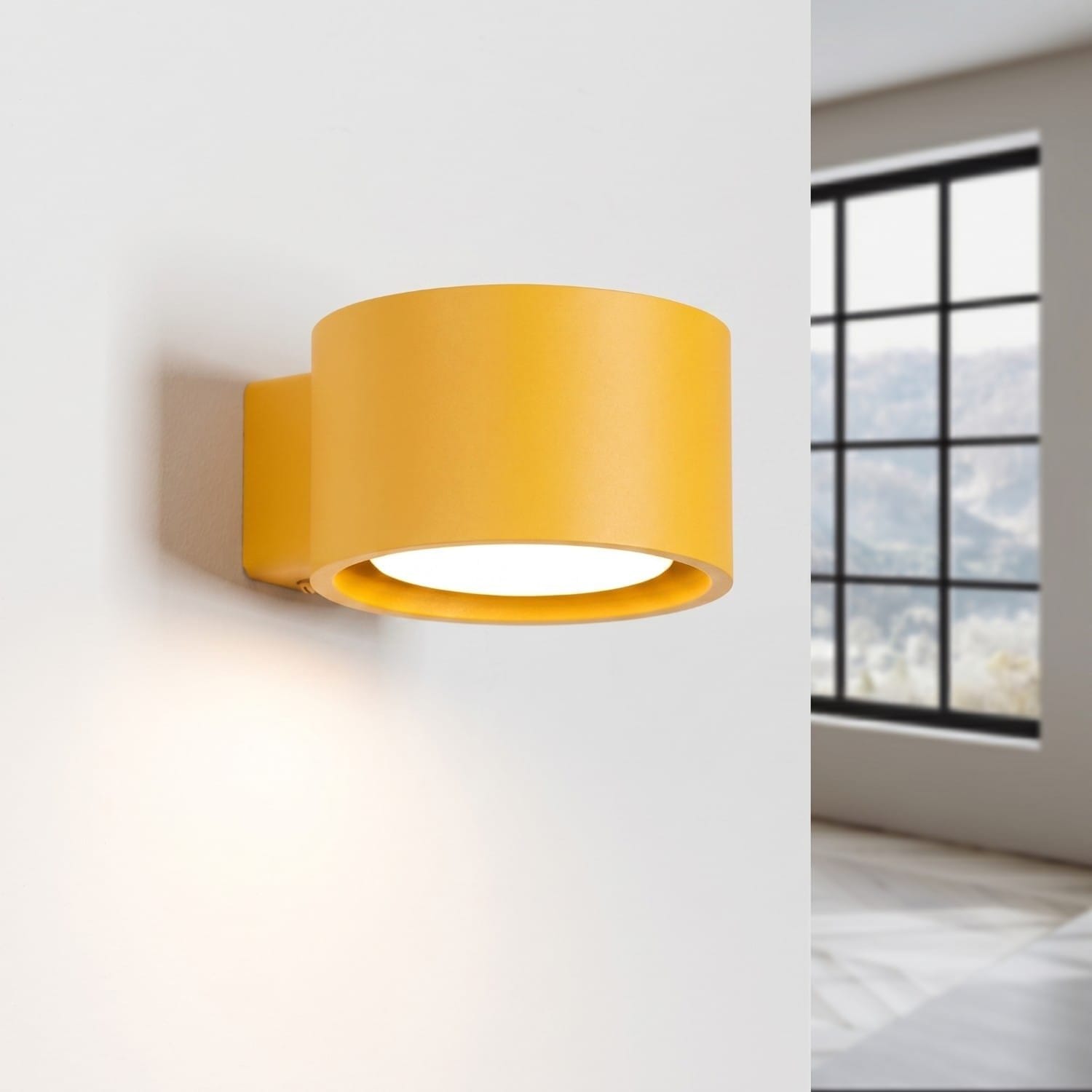 MODO 1 Yellow Wall Light Modo 1 Yellow Wall Light