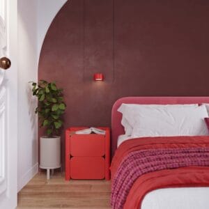 Modo 1 Red Wall Light