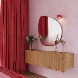 Modo 1 Red Wall Light