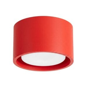 Modo 1 Red Ceiling Light