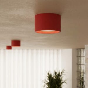 Modo 1 Red Ceiling Light
