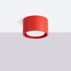 Modo 1 Red Ceiling Light