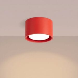 Modo 1 Red Ceiling Light