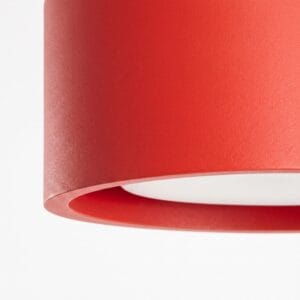 Modo 1 Red Ceiling Light