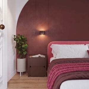 Modo 1 Brown Wall Light