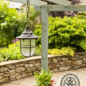 Hull Guard Solid Brass Pendant Lantern
