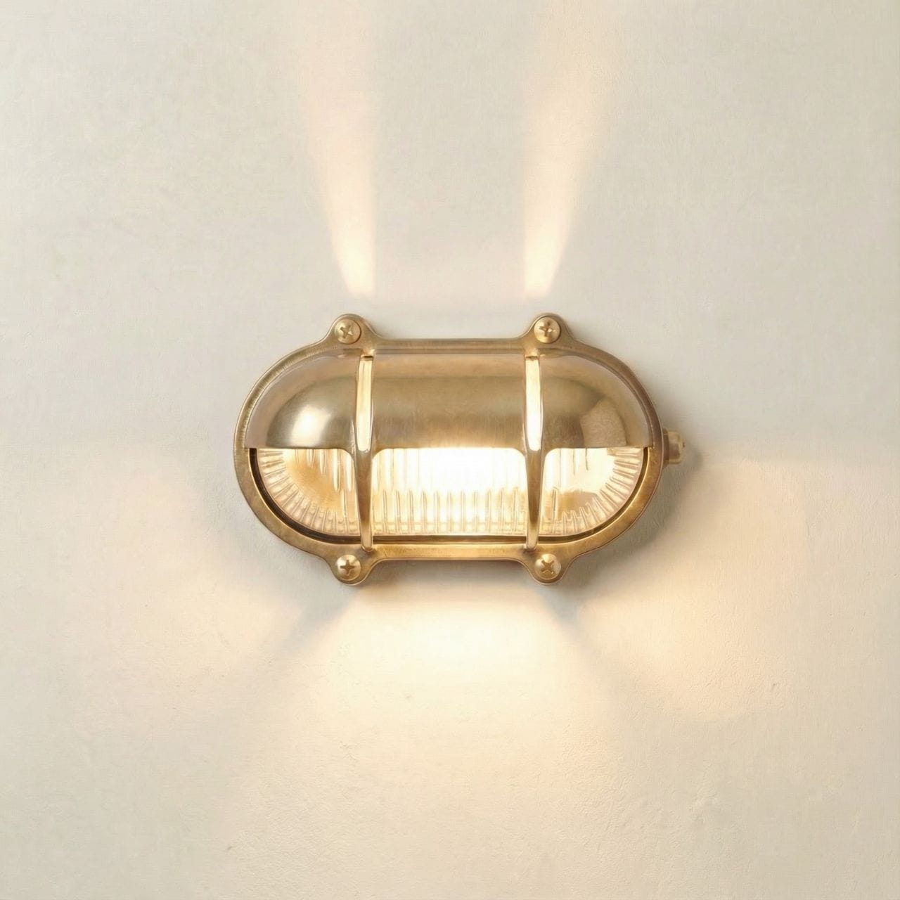 Palaemon North Solid Brass Bulkhead Light Palaemon North Solid Brass Bulkhead Light
