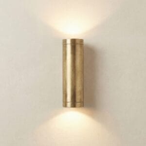 Pharos Up & Down Wall Light (Raw Brass)