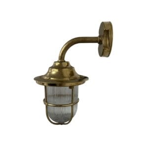 Quinn Guard Solid Brass Wall Lantern