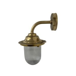 Quinn Solid Brass Wall Lantern