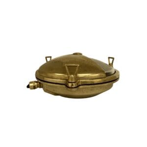 Trident Shield Solid Brass Bulkhead Light