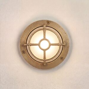Walkway Guard Light - Raw Brass