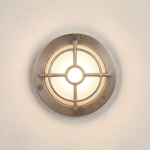 Walkway Guard Light - Satin Nickel