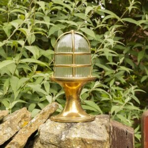 Wellington Grand Solid Brass Post Lantern