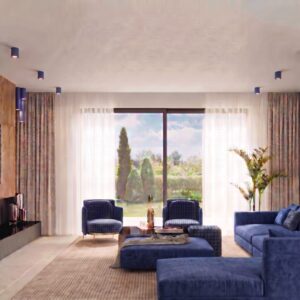 Ceiling Lamp Lagos 10 Ultramarine