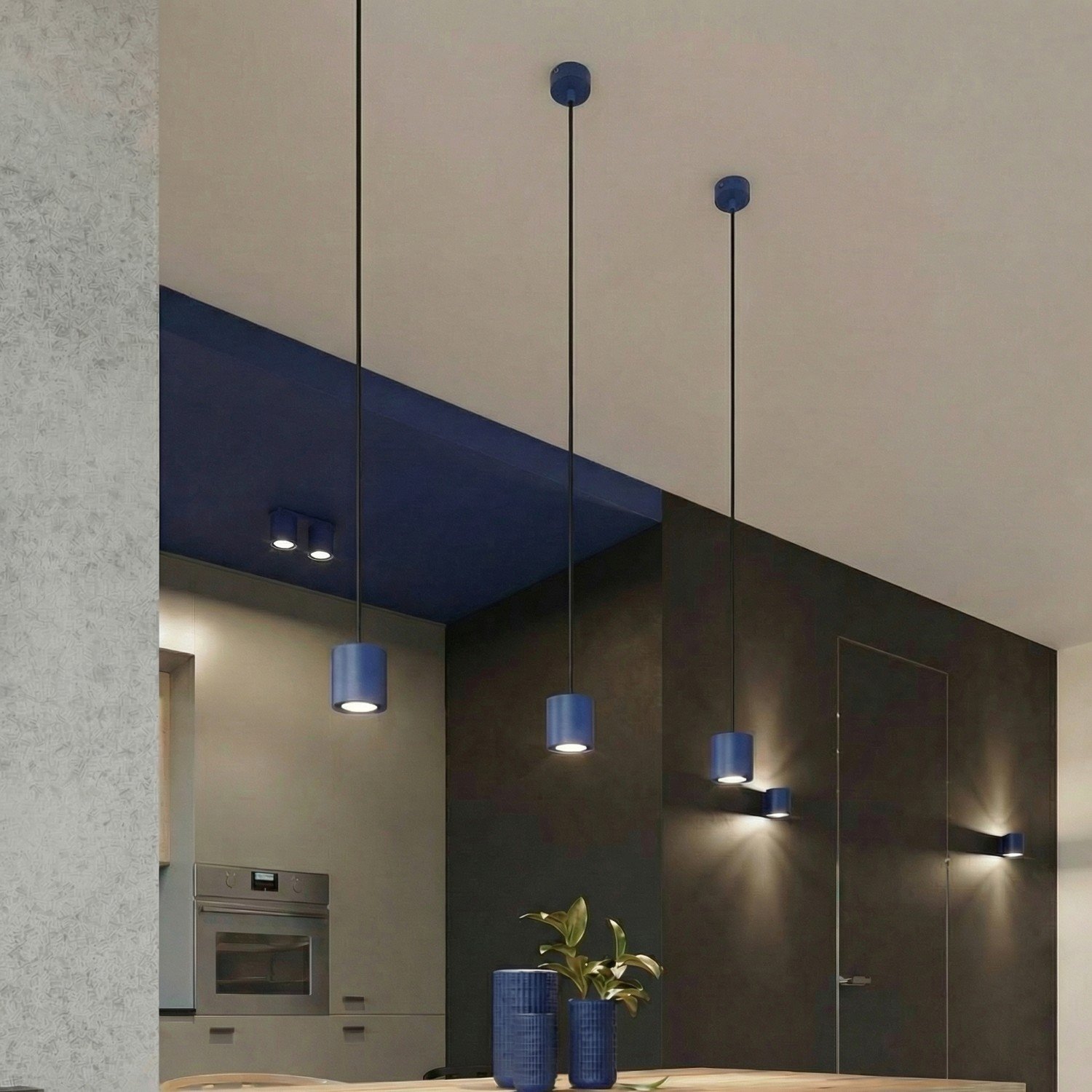 Wall Lamp Orbis 1 Ultramarine Wall Lamp Orbis 1 Ultramarine