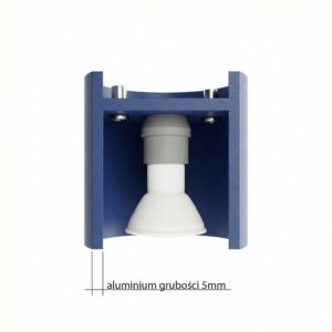Wall Lamp Orbis 1 Ultramarine