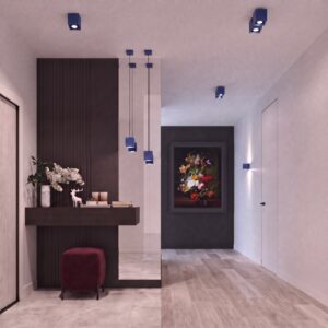 Wall Lamp Quad 1 Ultramarine