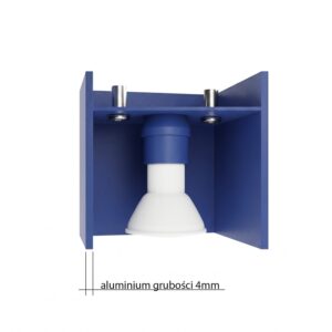 Wall Lamp Quad 1 Ultramarine