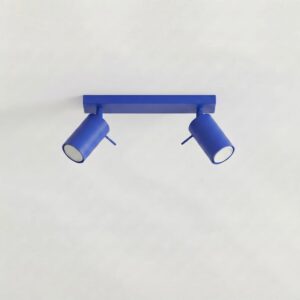 Ring 2-Light Ceiling Bar - Ultramarine