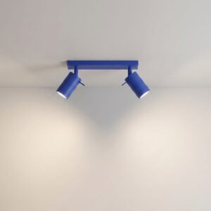Ring 2-Light Ceiling Bar - Ultramarine