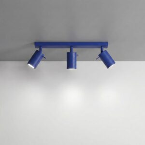 Ring 3-Light Ceiling Bar - Ultramarine