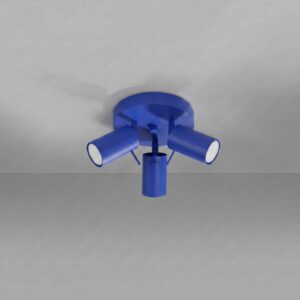 Ring 3-Light Ceiling Cluster - Ultramarine
