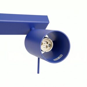 Ring 4-Light Ceiling Bar - Ultramarine