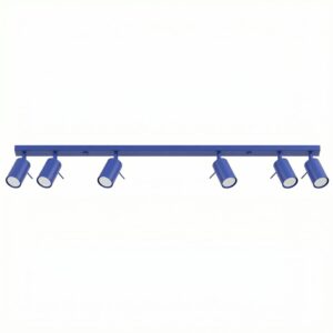 Ring 6-Light Ceiling Bar - Ultramarine
