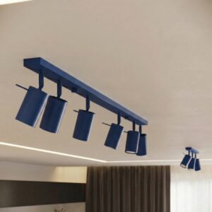 Ring 6-Light Ceiling Bar - Ultramarine