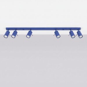 Ring 6-Light Ceiling Bar - Ultramarine