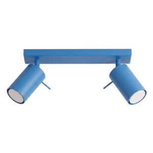 Ring 2-Light Ceiling Bar - Azure