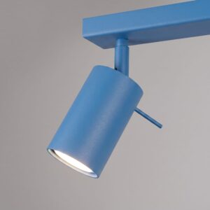 Ring 2-Light Ceiling Bar - Azure