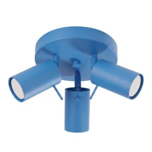 Ring 3-Light Ceiling Cluster - Azure