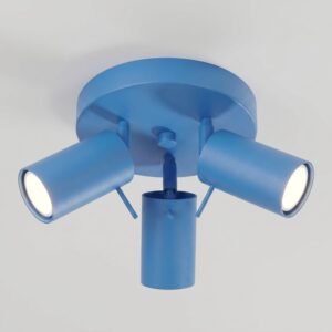 Ring 3-Light Ceiling Cluster - Azure