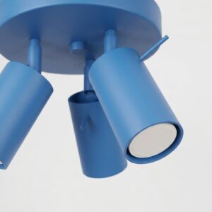 Ring 3-Light Ceiling Cluster - Azure