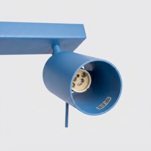 Ring 4-Light Ceiling Bar - Azure